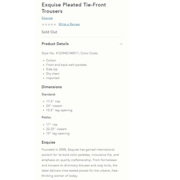 Anthropologie High-Waist Wide-Leg Pants in Brown - Picture 12 of 12